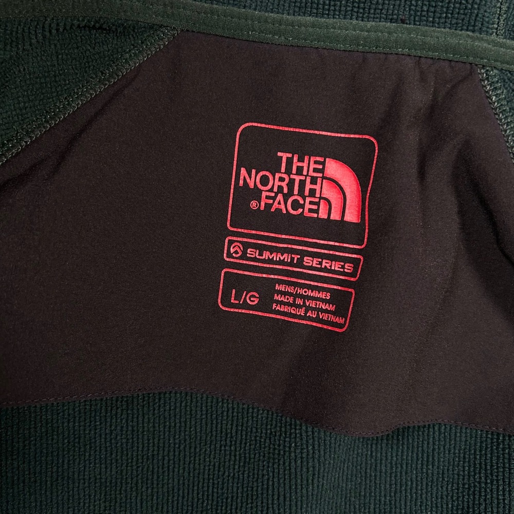 The North Face Summit Series Radish Mid Layer Jacket Mens Large Green Full Zip - Picture 16 of 16